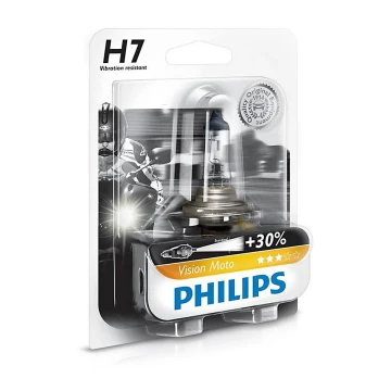 Мотолампочка Philips X-TREME VISION MOTO 12972PRBW H7 PX26d/55W/12V